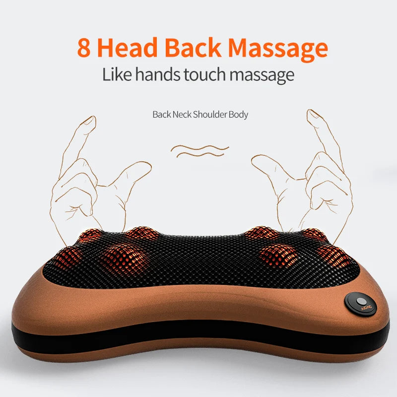 ZenovoRelax Massage Pillow with Heat Back